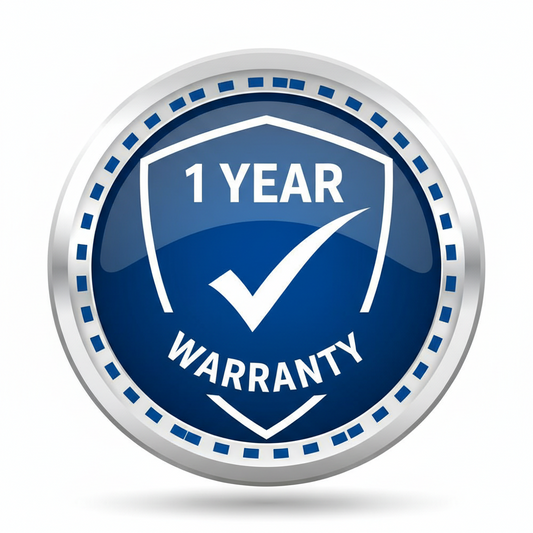 1 Year "Stress Free" Warranty